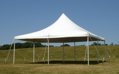 30' x 30' White Canopy Tent