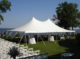 40' x 60' White Canopy Tent