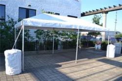 10'x20' White Frame Tent