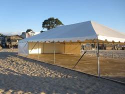 30' x 50' White Frame Tent