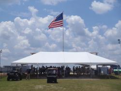 30' x 60' White Frame Tent