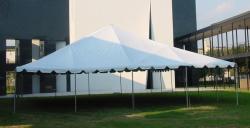 40' x 40' White Frame Tent