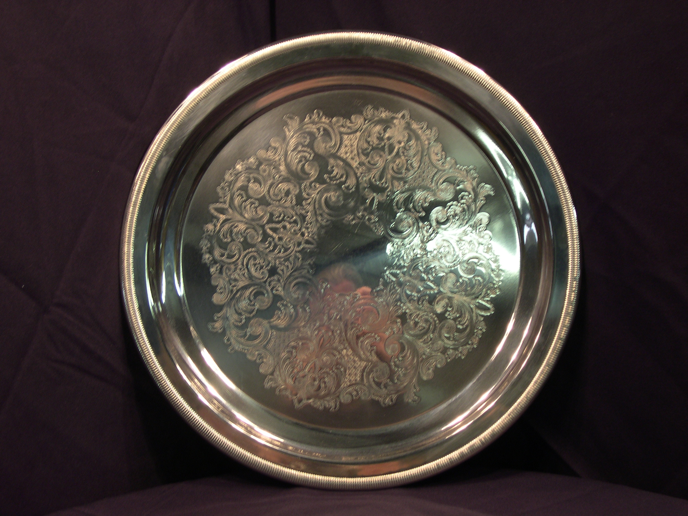 Silver Serving Tray (18)