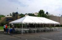 20'x40' White Frame Tent